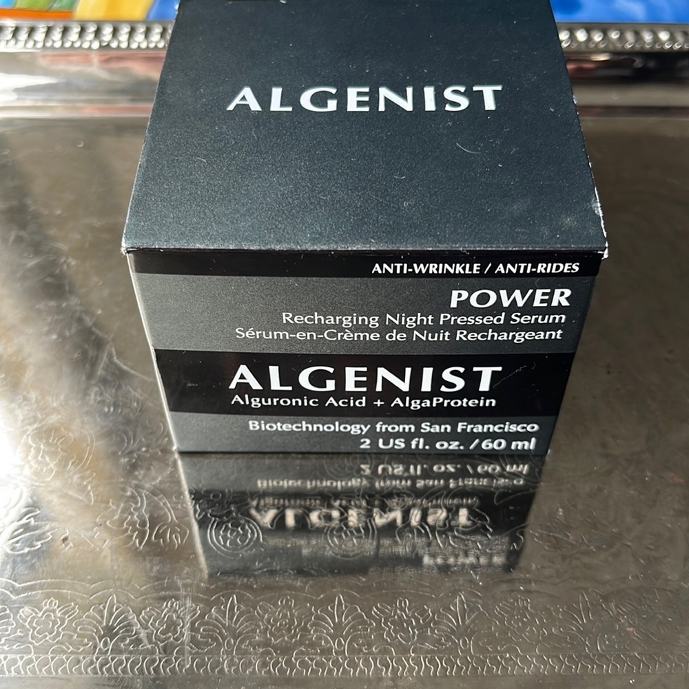 NIB Algenist POWER Recharging Night Pressed Serum
